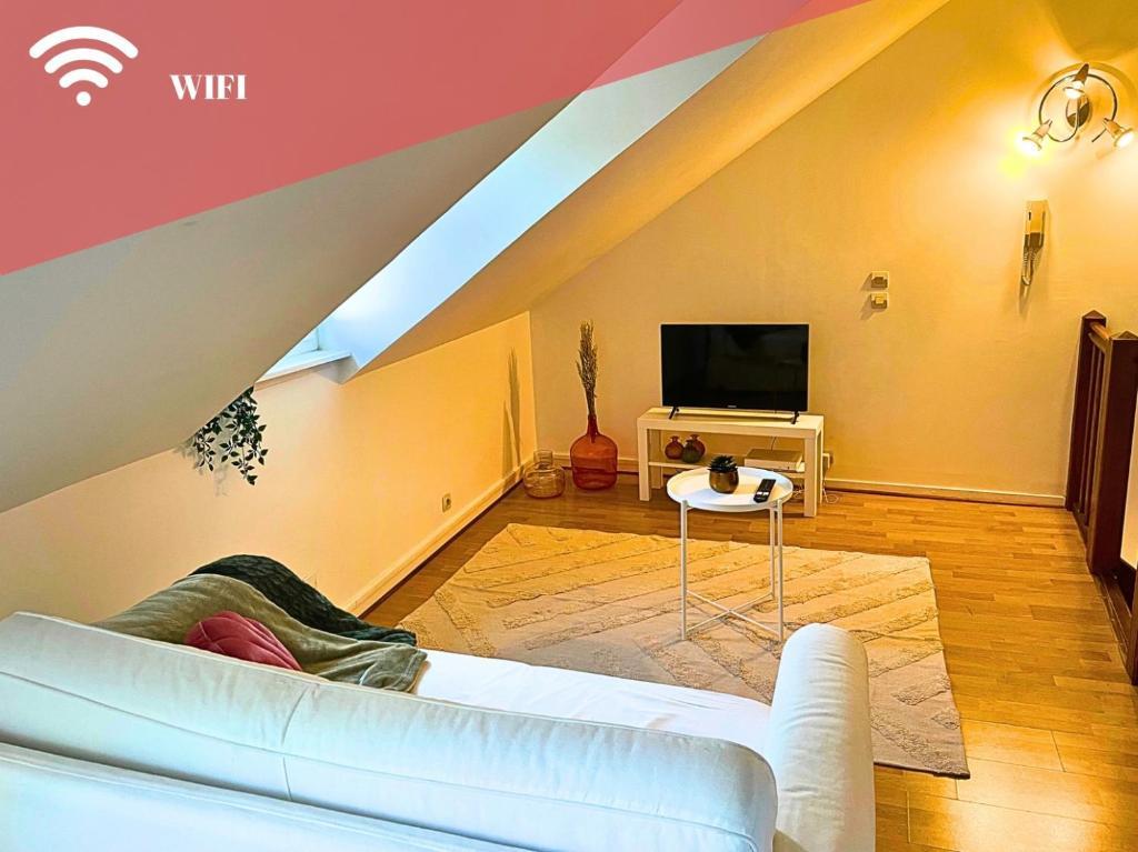 Appart Cosy Renove Avec Ac Hypercentre Nemours Eksteriør billede